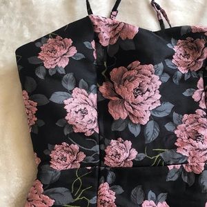 Black Flower 🌺 Dress